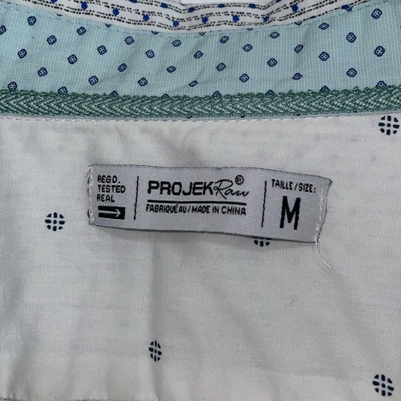 Projek Raw 100% cotton short sleeve button down - Picture 6 of 8